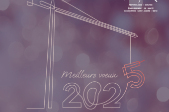 L’association Saint-André vous adresse ses meilleurs voeux pour l’année 2025 !